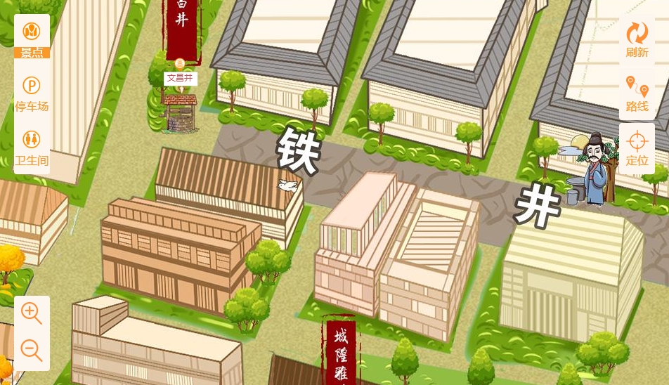 钟山智慧景区：手绘地图与语音导览的完美融合