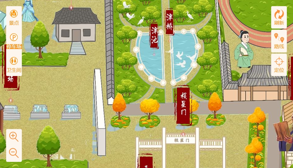 钟山手绘地图景区语音讲解导览系统：智慧景区建设的基石