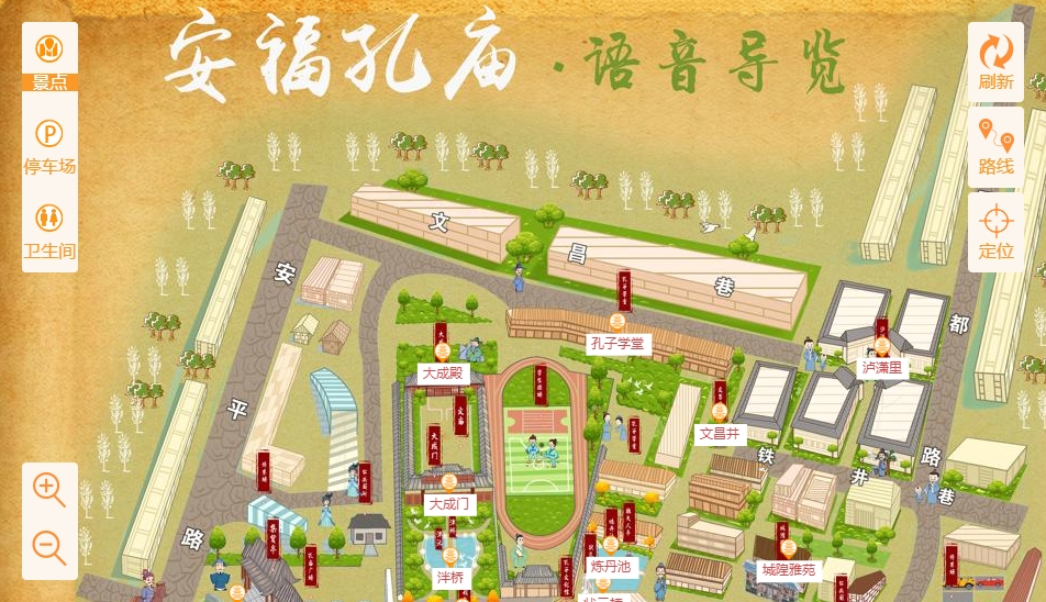 钟山手绘地图：智慧景区智能化服务的延伸